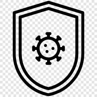 antiviral protection, coronavirus vaccine, prevent coronavirus, coron icon svg