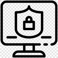 Antivirus, Security, Online, Protect Computer icon svg