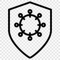 antivirus, security, spyware, malware icon svg