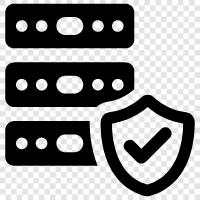 antivirus software, firewall, virus protection, online security icon svg