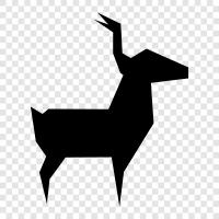 Antlers, Hunting, Bow Hunting, Muzzleloader icon svg