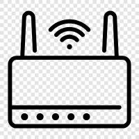 AP, Wireless AP, Wireless Router, WLAN symbol