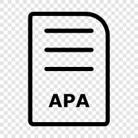 apa style, apa format, apa guidelines, apa style guide symbol