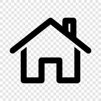 apartment, flat, home, room icon svg