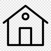 apartment, house, neighborhood, city icon svg