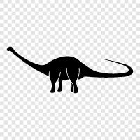 Apatosaurus, Brachiosaurus, Brontosaurus, Dinosaur icon svg