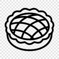 apple, dessert, pie, tart icon svg