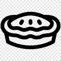 apple, pie, dessert, sweet icon svg