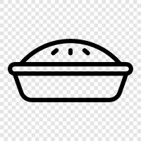 Apple, Cherry, Crust, Pie crust icon svg