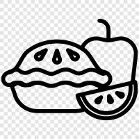 apple, pie, dessert, sweet icon svg