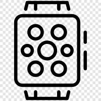 applewatch, smartwatch, fitness tracker, android watch icon svg