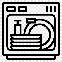 appliances, cleaning, top loading, front loading icon svg