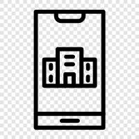 application, mobile app, software, iPhone icon svg
