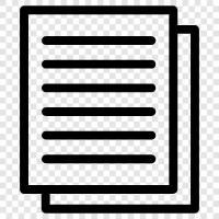 application, application form, application letter, documents icon svg