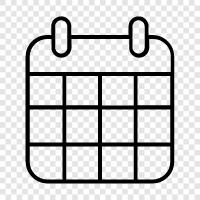 appointment, event, reminder, schedule icon svg