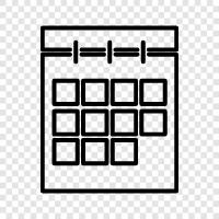 appointment, diary, schedule, appointments icon svg