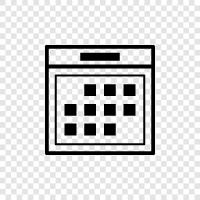 appointment, diary, schedule, reminder icon svg