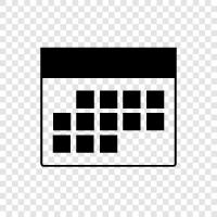 appointment, diary, time, schedule icon svg