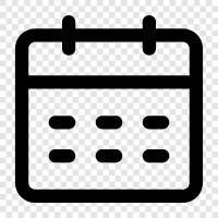 appointment, time, date, reminder icon svg