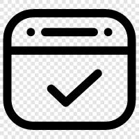 appointment, diary, schedule, time icon svg