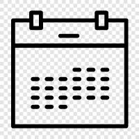 appointment, diary, schedule, reminder icon svg