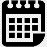 appointments, diary, reminder, schedule icon svg