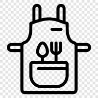 apron, cooking apron, baking apron, kitchen apron icon svg