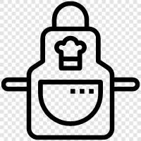 apron, kitchen apron, cooking apron, baking apron icon svg