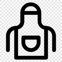 apron, cooking apron, kitchen apron icon svg