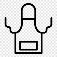 apron, kitchen apron, cooking apron, chef s apron icon svg