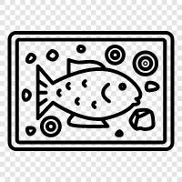 aquaculture, farming, nutritional values, food icon svg