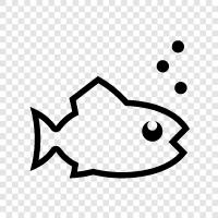 aquarium, salt water, fresh water, fish food icon svg