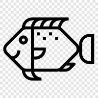 Aquarium, Fish Tank, Fish food, Fish feed icon svg