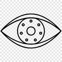 ar lens, contact lenses, eyeglasses, prescription eyeglasses icon svg