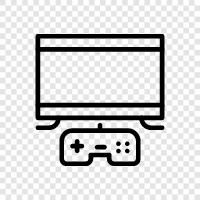 Arcade Games, Playstation, Xbox, Nintendo Wii icon svg