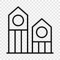 architecture, construction, design, engineering icon svg