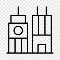 architecture, construction, design, historic icon svg