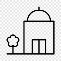 architecture, ancient, spiritual, history icon svg