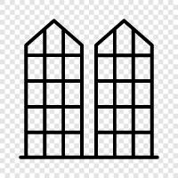 architecture, construction, home, house icon svg