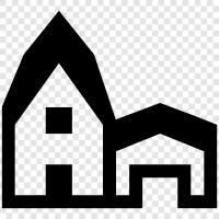 architecture, design, decoration, home icon svg