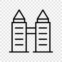 architecture, historic, historic buildings, old icon svg