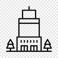 architecture, construction, structure, design icon svg