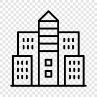 architecture, design, construction, buildings icon svg