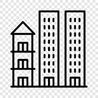 architecture, construction, design, exterior icon svg