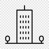 architecture, design, construction, residential icon svg