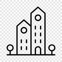 architecture, construction, engineering, design icon svg