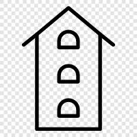 architecture, design, construction, home icon svg