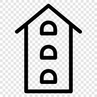 architecture, design, construction, home icon svg