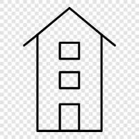 architecture, design, construction, buildings icon svg