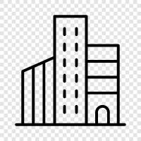 architecture, design, construction, home icon svg